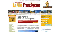 Desktop Screenshot of la-via-francigena.it
